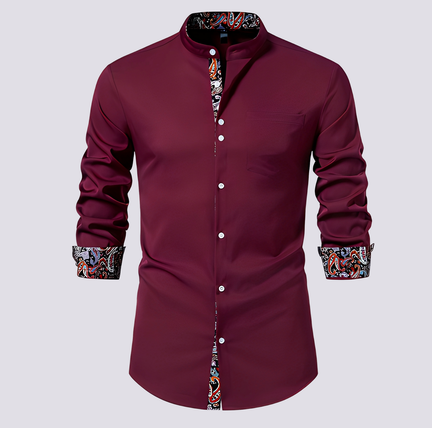 Xander - Stylish and modern long-sleeve shirt for men