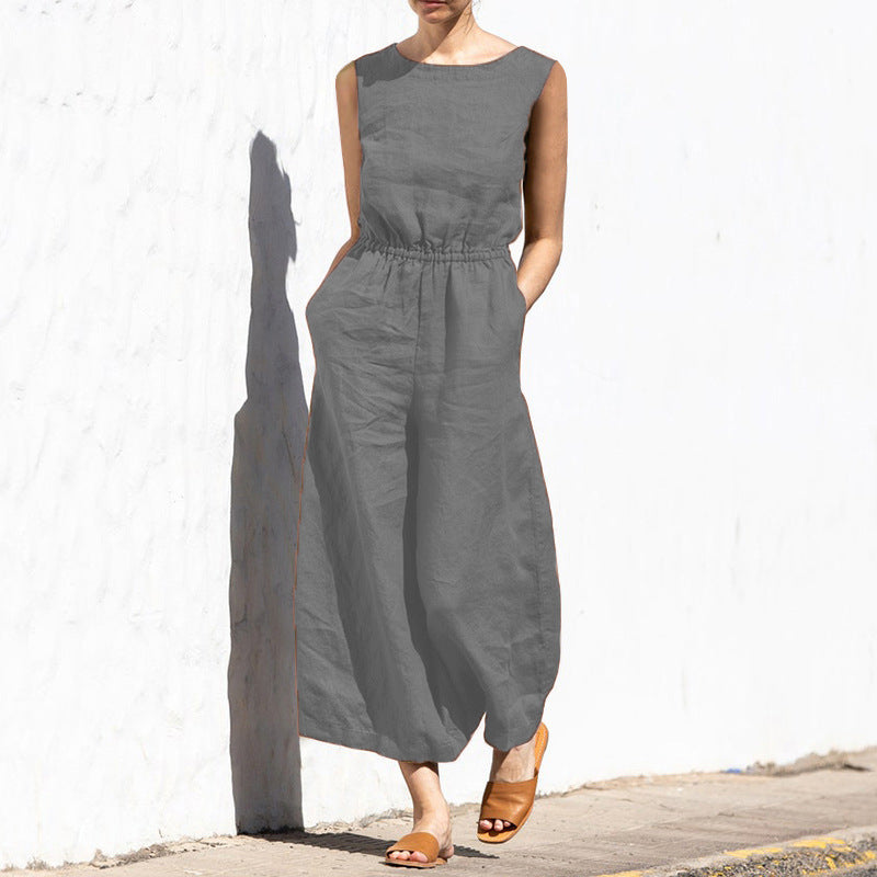 Angela - Casual Sleeveless Jumpsuit for Women