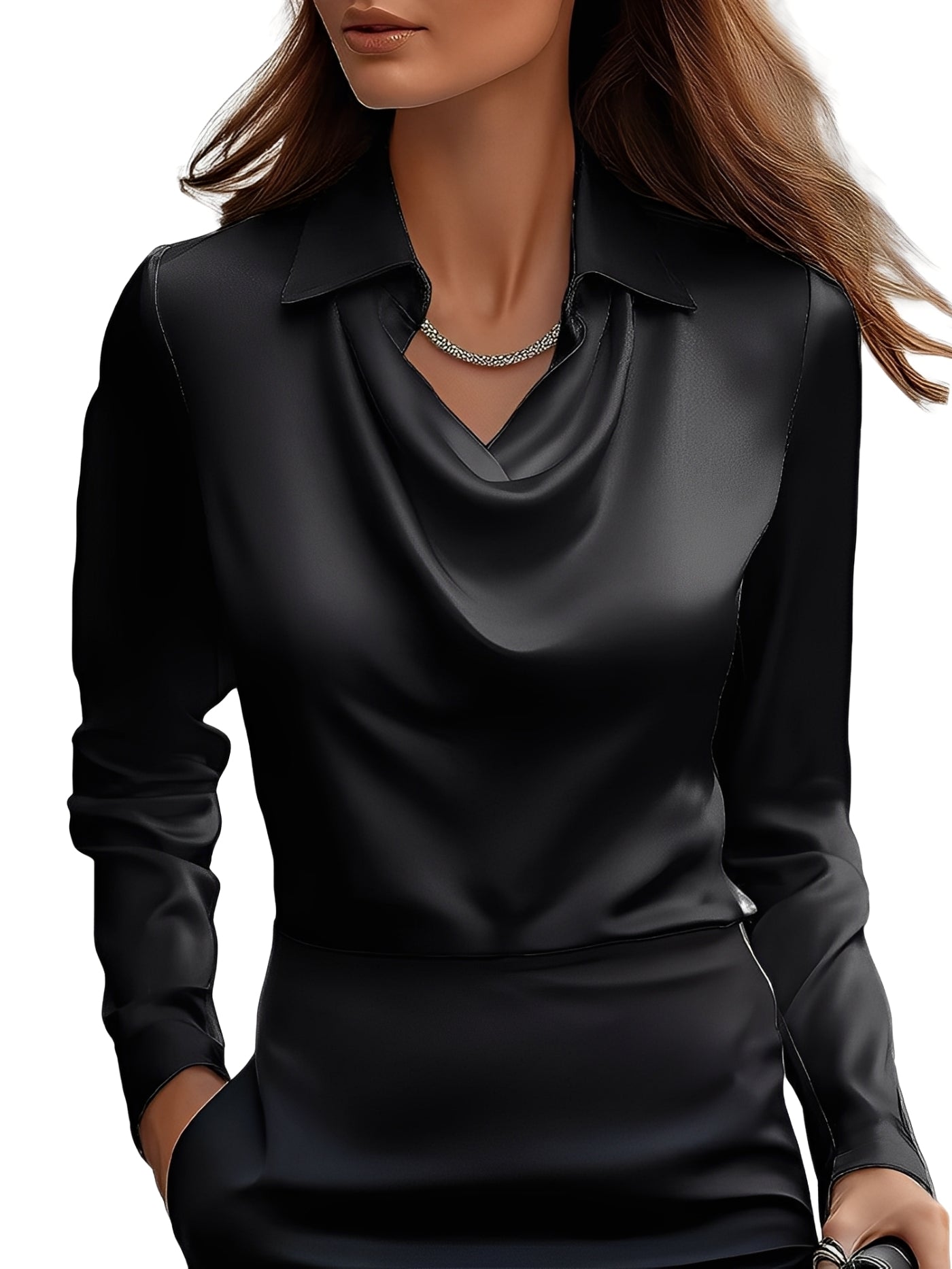 Dionne – Women’s Long Sleeve Blouse