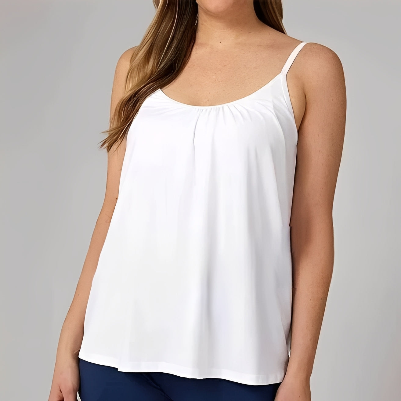 Jenna - Casual Top with Built-in Bra for Women
