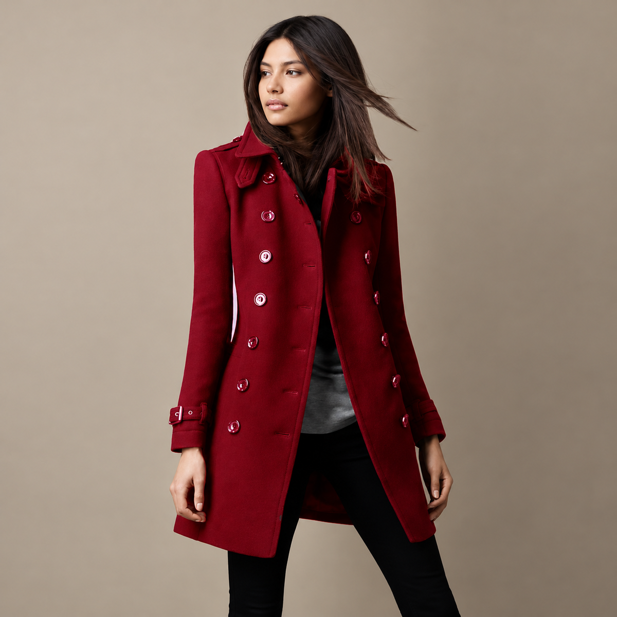 Vickie – Elegant Coat for Women