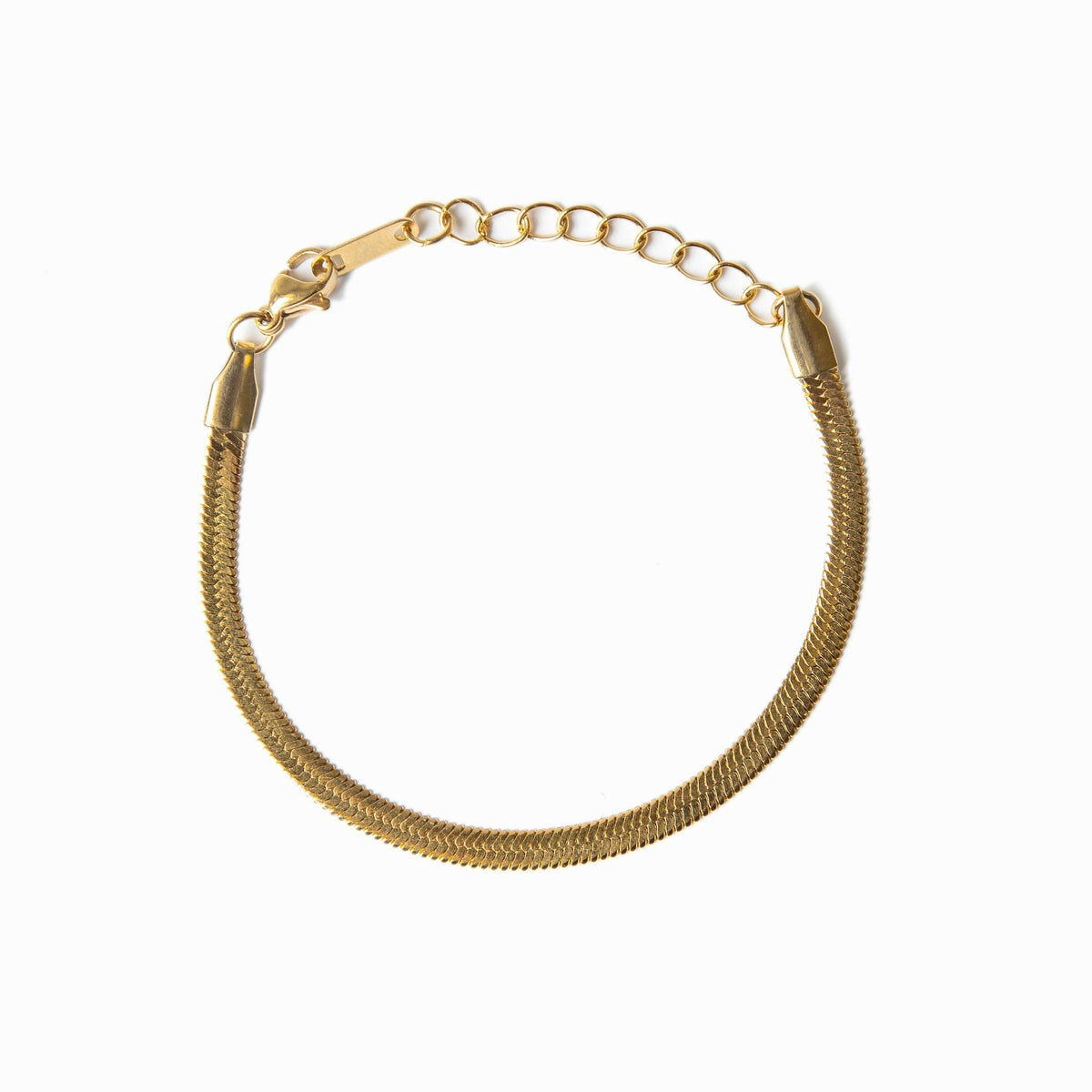 Livia – Elegant Golden Snake Bracelet