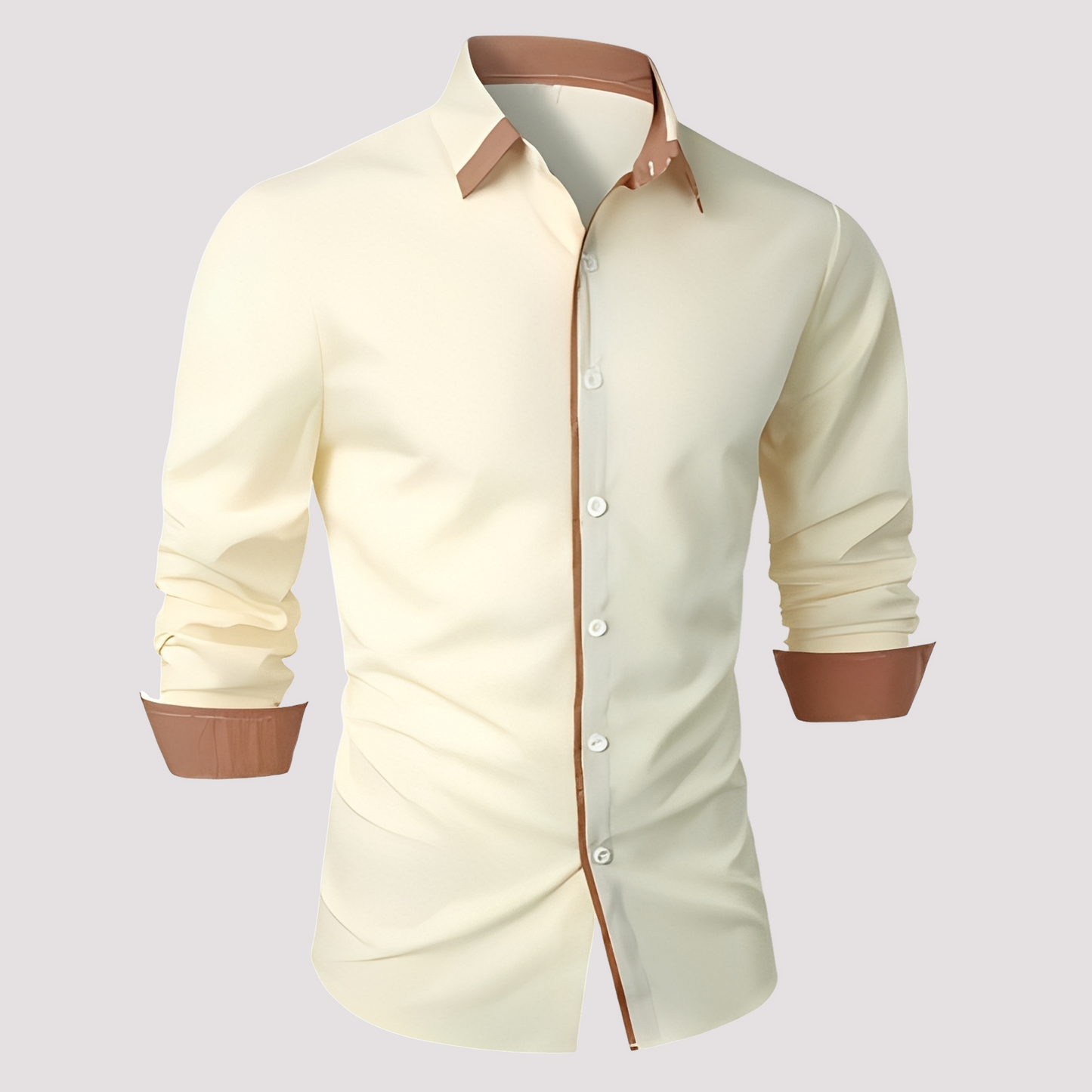 Samuel - Stylish Long Sleeve Overshirt for Men