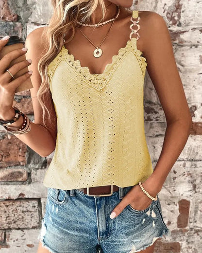 Manda - Stylish spaghetti strap top for women