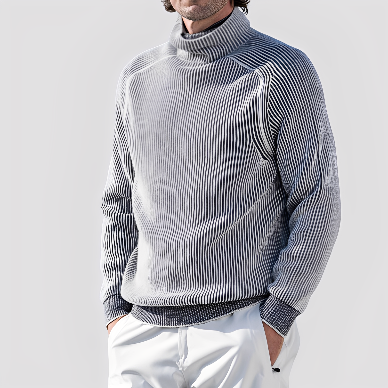 Chadwick - Comfortable Turtleneck Sweater