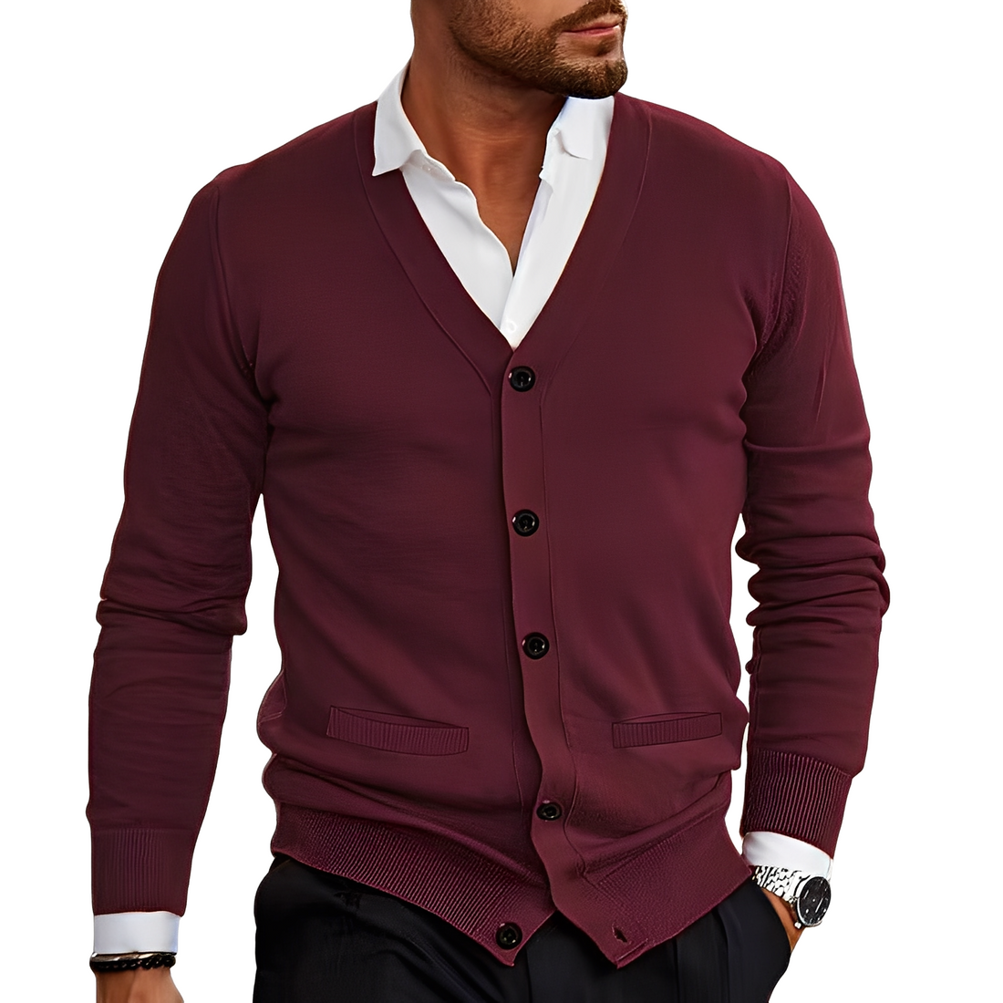 Holden - Cozy and warm button jacket