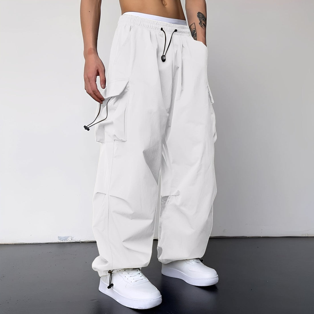 Kaleb - Stylish Cargo Pants in Loose-Fit Cut