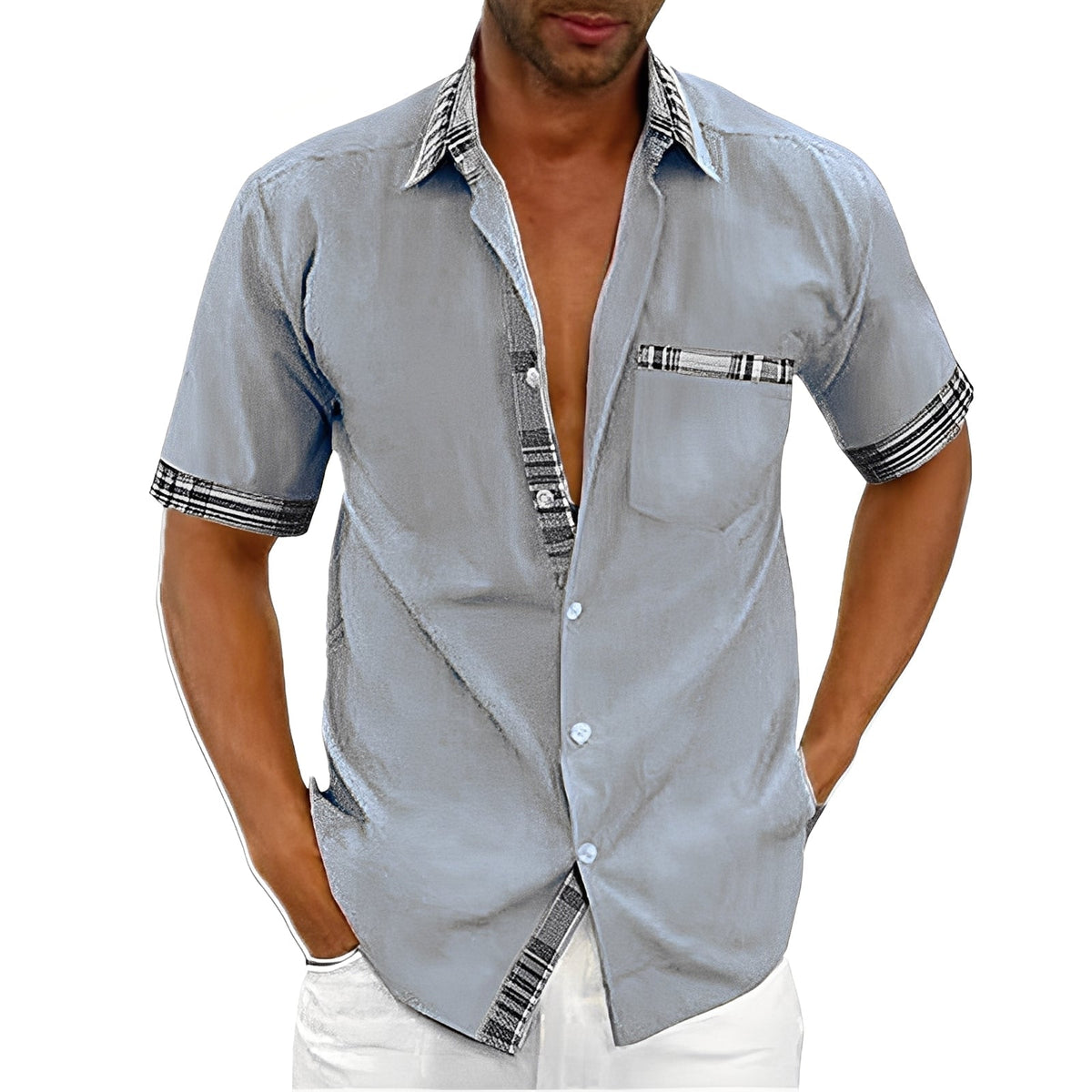 Marvin - Men's Casual Short Sleeve Shirt