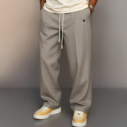 Conor - Men's relaxed, straight-fit drawstring pants