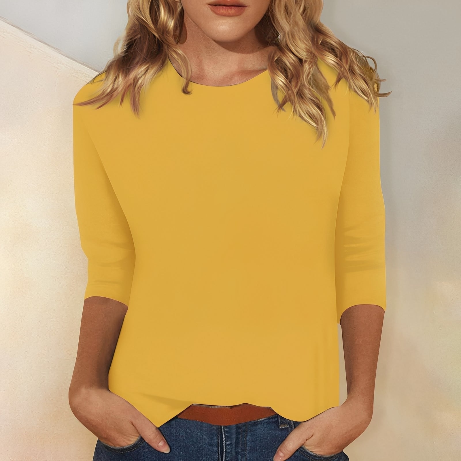 Katherina - Comfortable crew neck shirt
