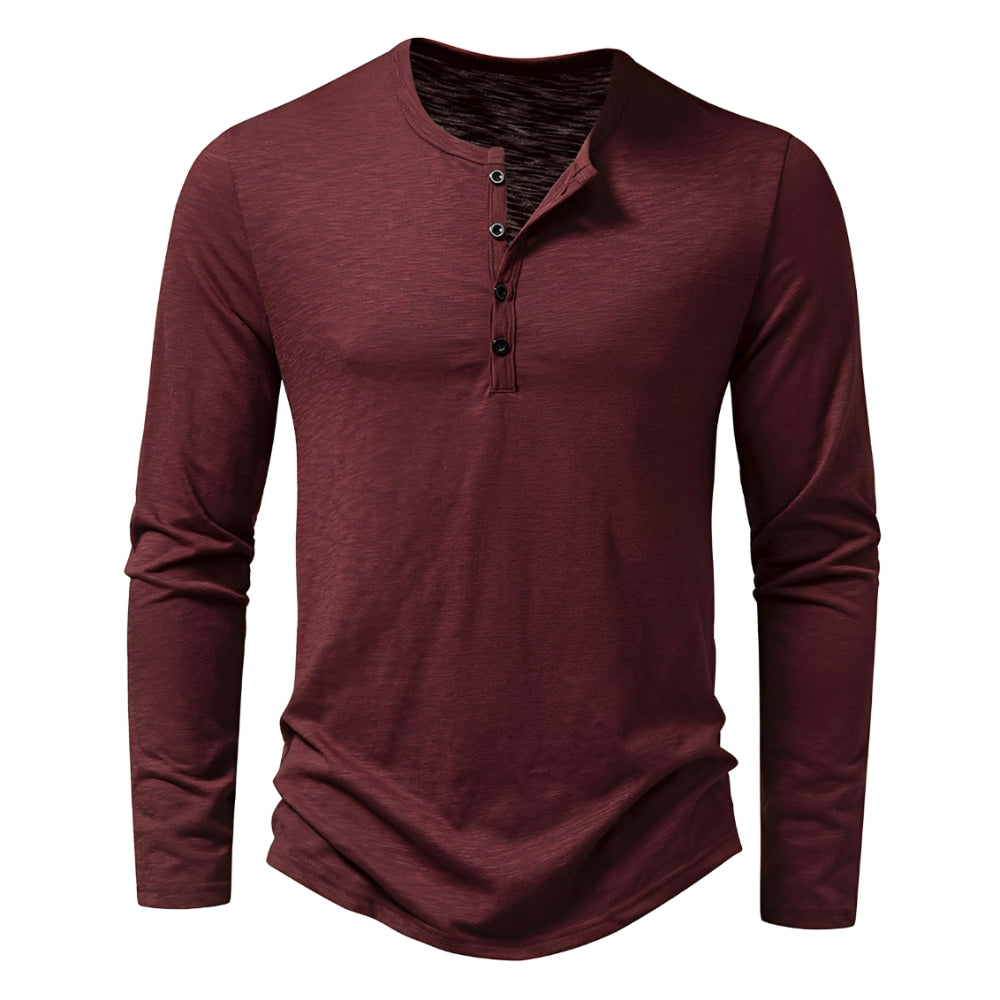 Randall – Casual shirt with long sleeves for men