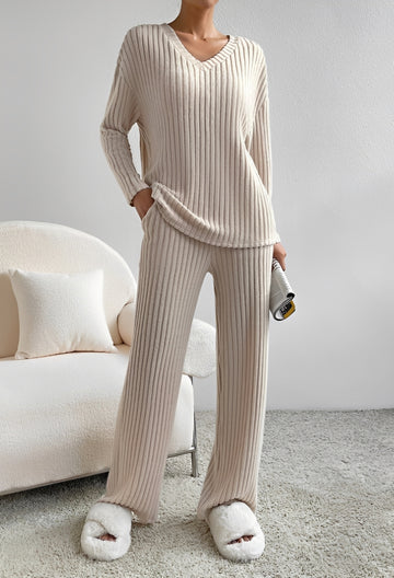 Niki - Striped Loose Outfit Set