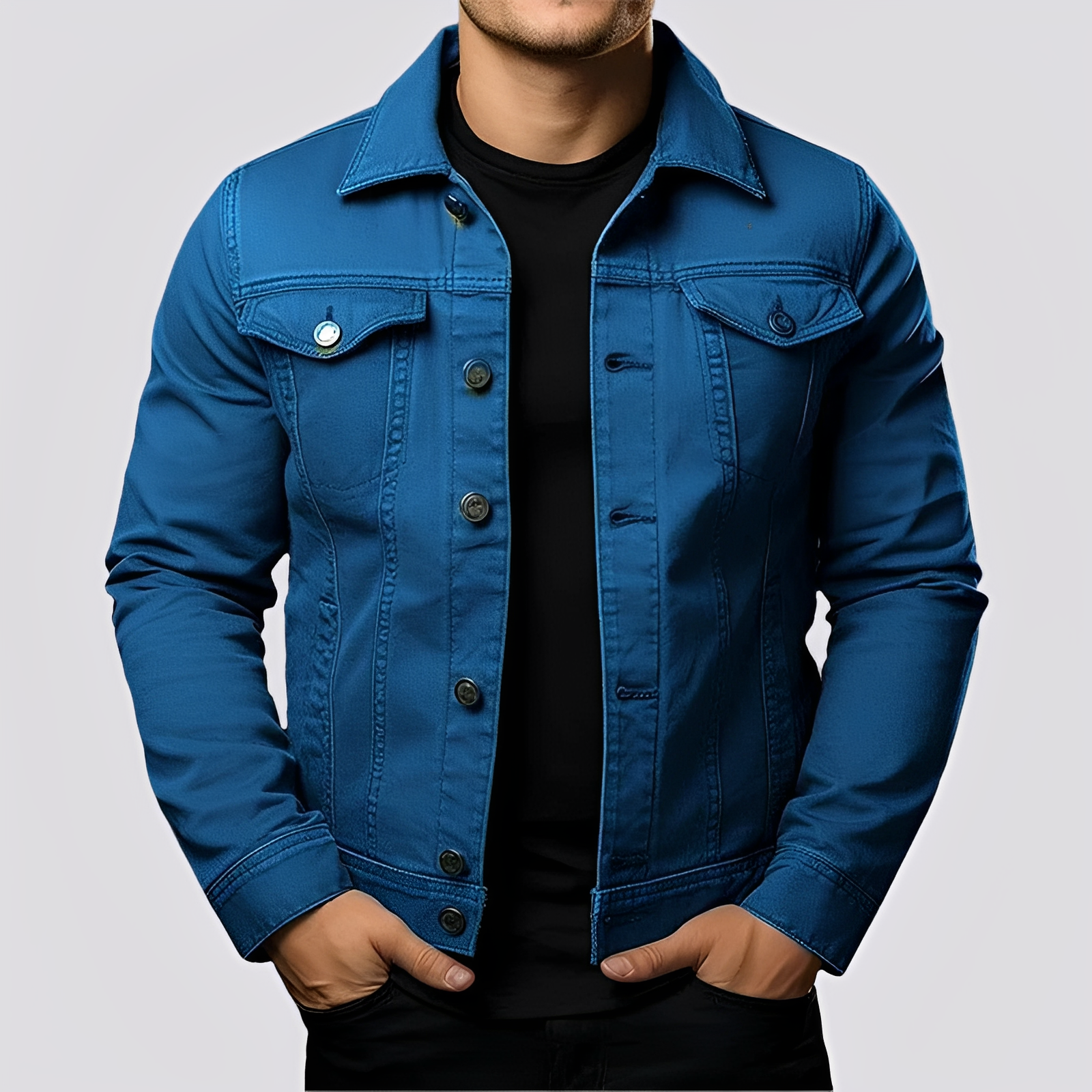 Maxwell - Classic Men's Jacket Made of Durable Material