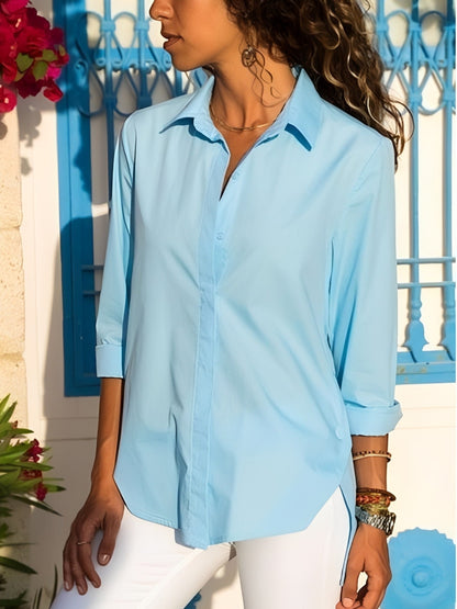 Caroline - Casual long-sleeve blouse for women