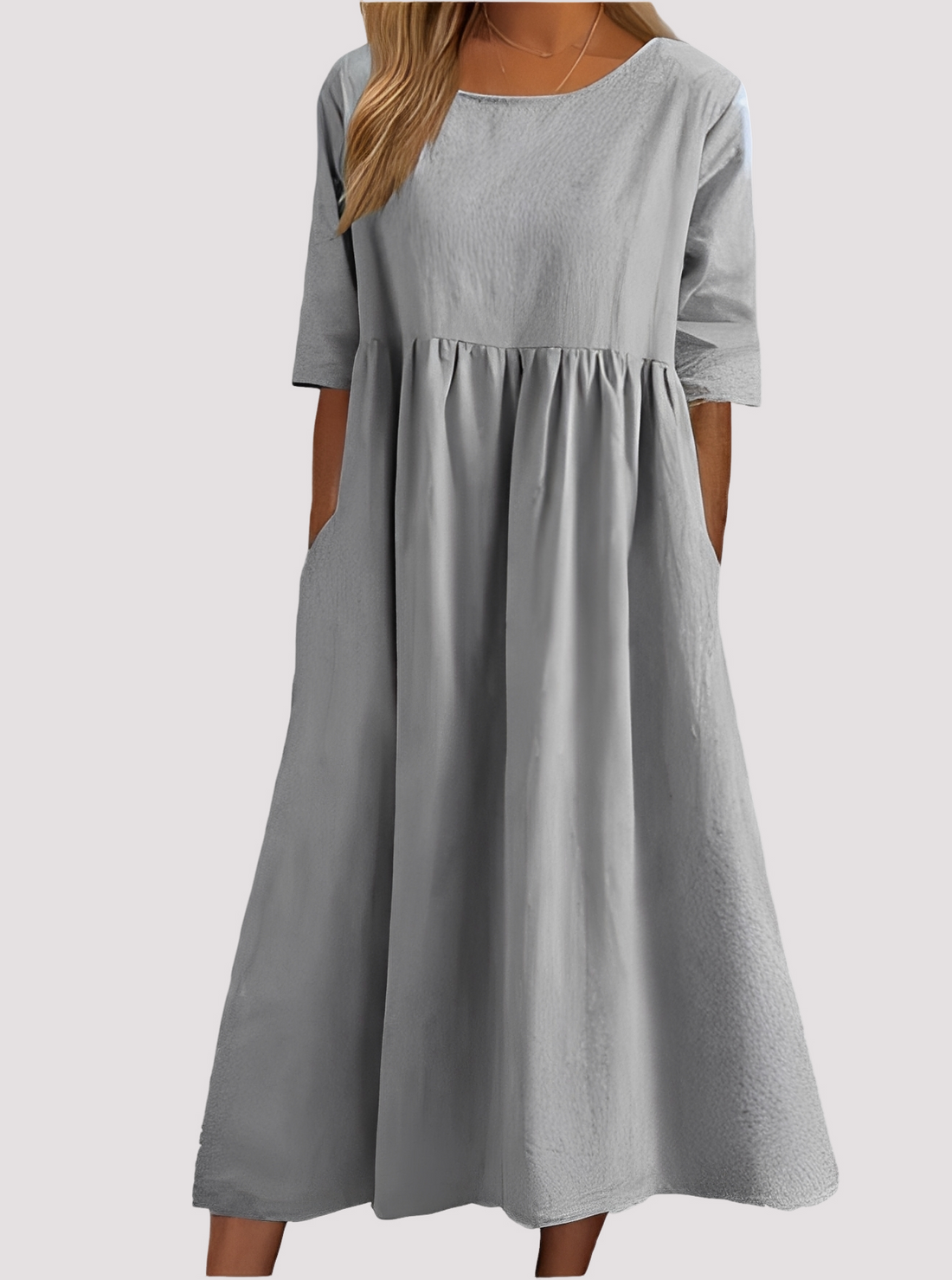 Julie - Casual Dress with Pockets for Women