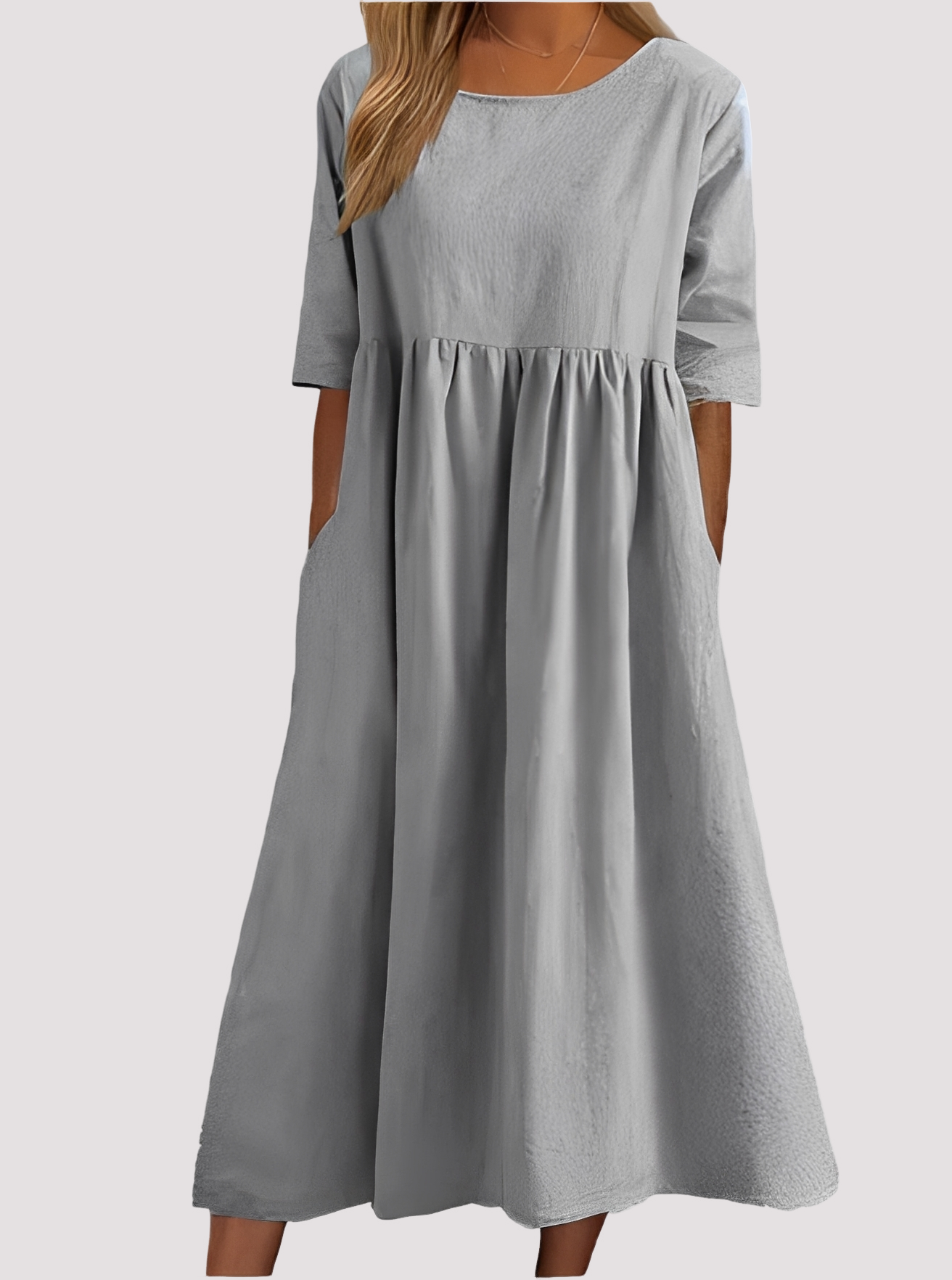 Julie - Casual Dress with Pockets for Women
