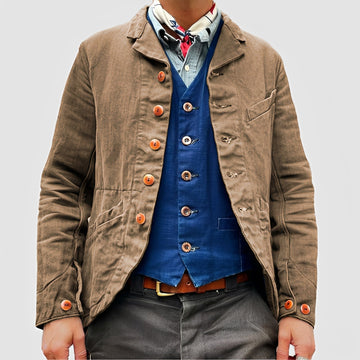 Rick - Casual Jacket with Multiple Pockets