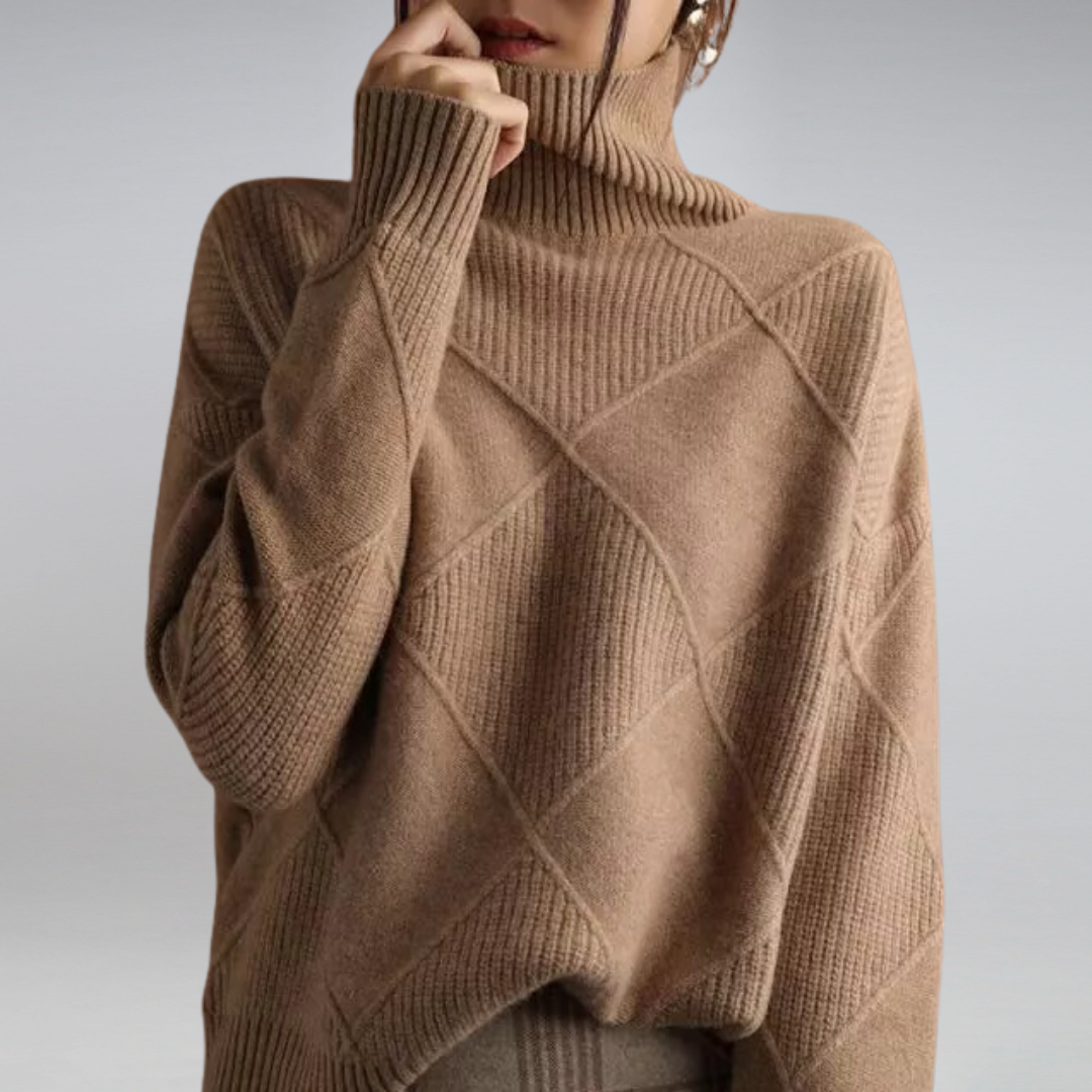 Camille - Elegant turtleneck sweater