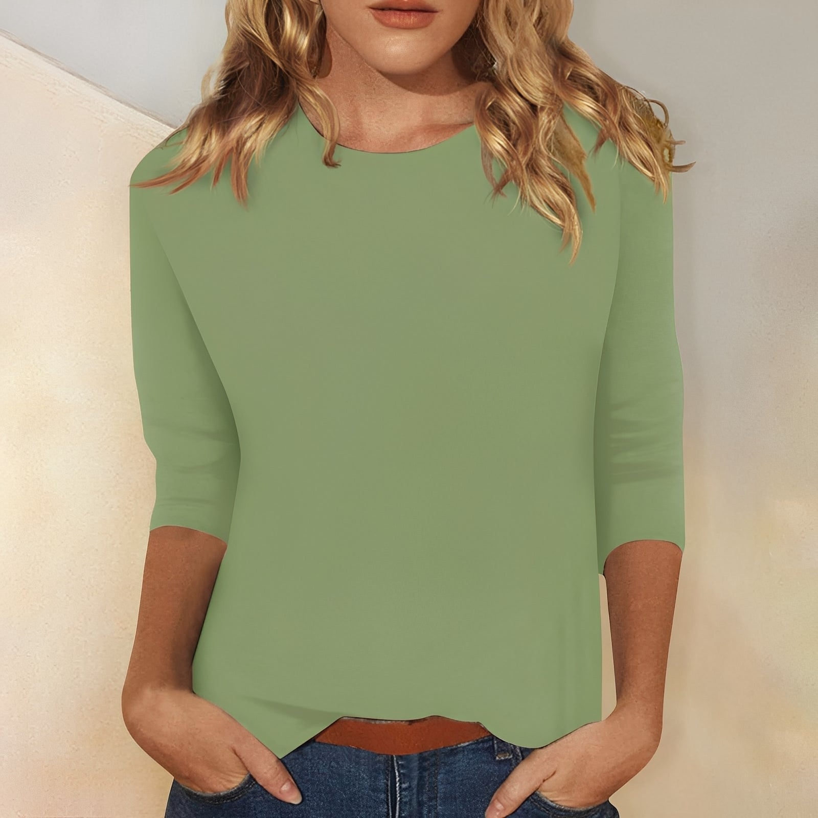 Katherina - Comfortable crew neck shirt