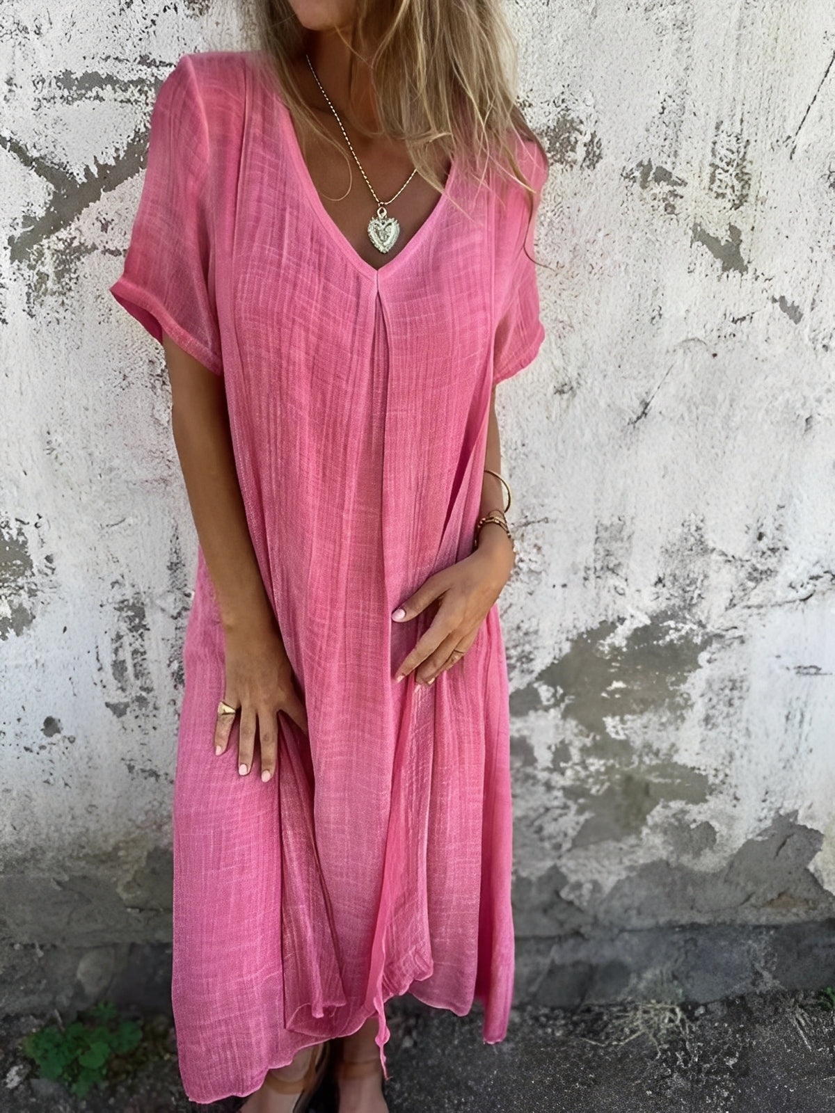 Rachel - Comfortable, loose-fitting dress for women