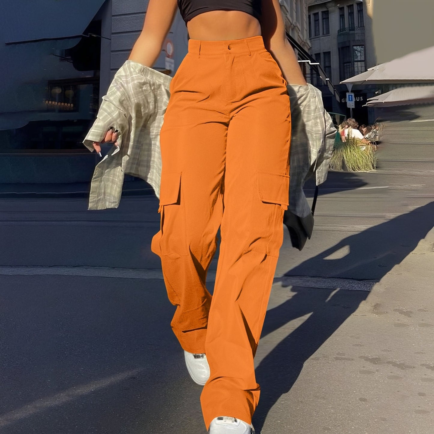 Sophie - Casual High-Waisted Cargo Pants for Women