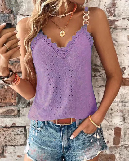 Manda - Stylish spaghetti strap top for women