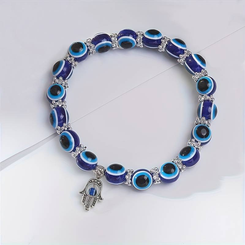 Evil Eye Ocean Style Anklet - Karma and Luck