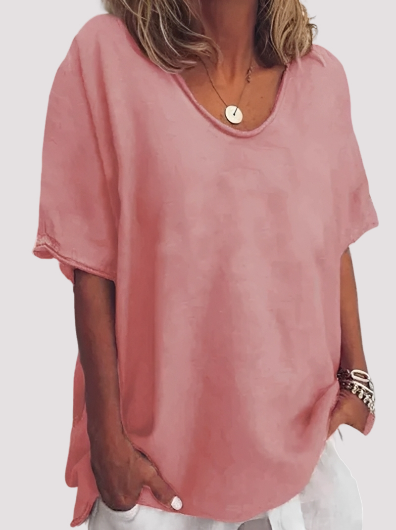 Joanne - Casual, Loose-Fitting Blouse for Women