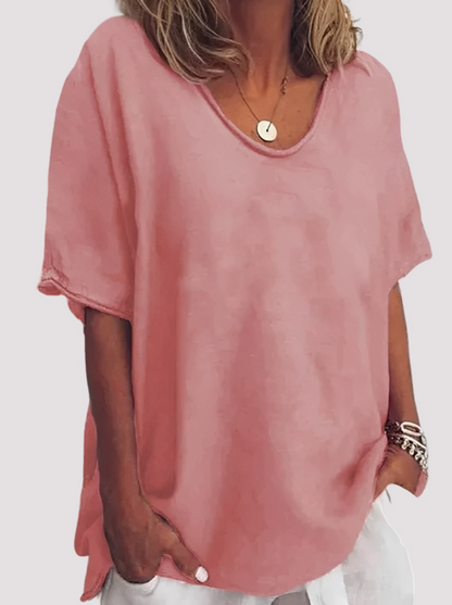 Joanne - Casual, Loose-Fitting Blouse for Women