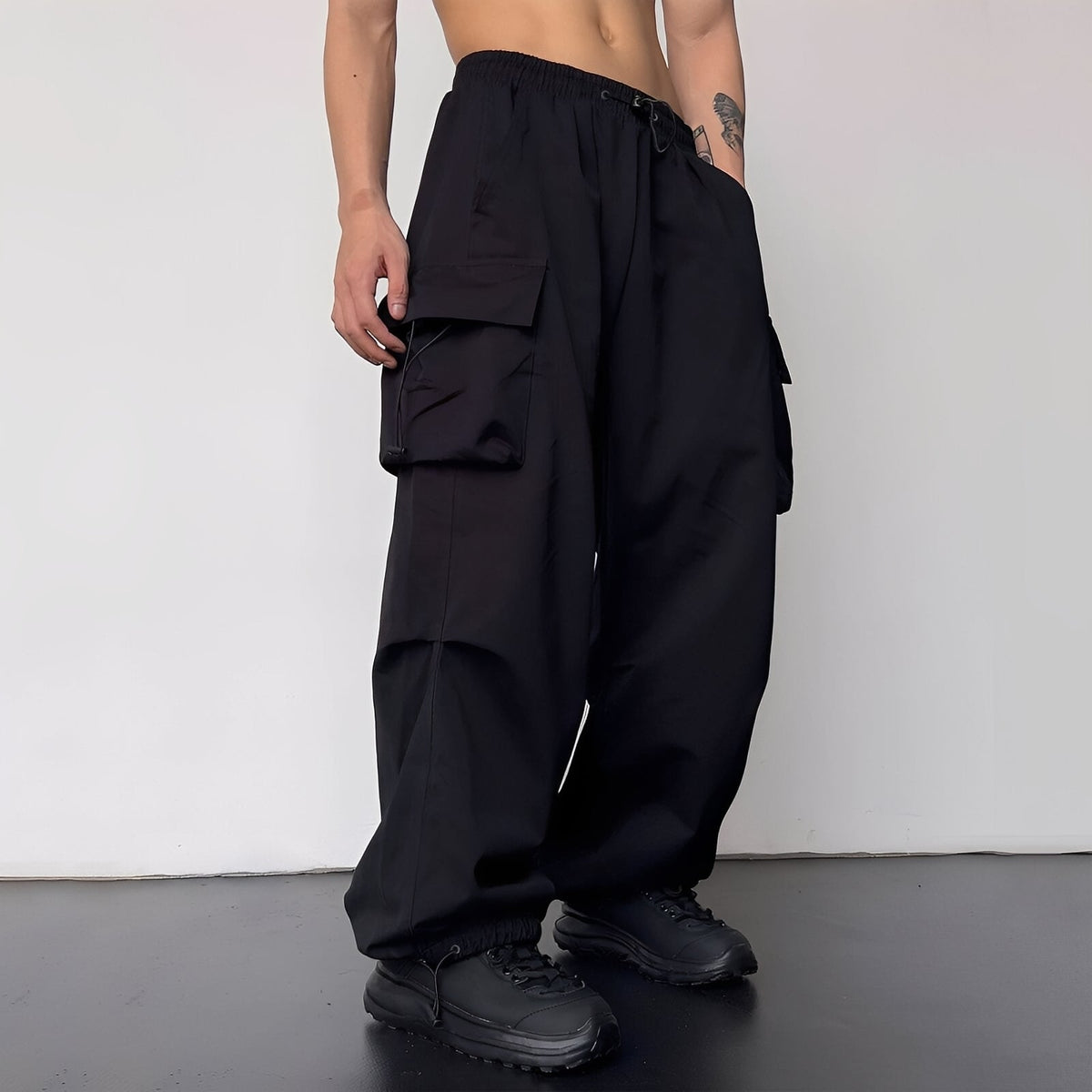 Kaleb - Stylish cargo pants in loose fit