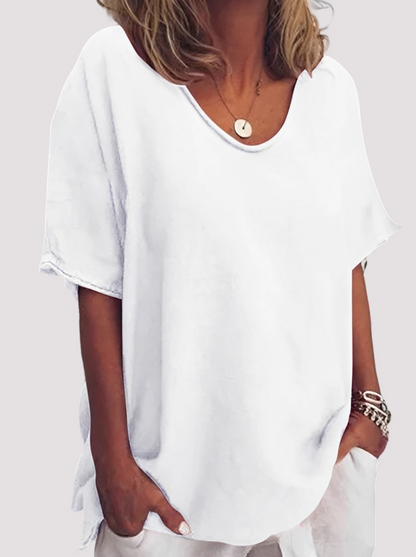 Joanne - Casual, Loose-Fitting Blouse for Women