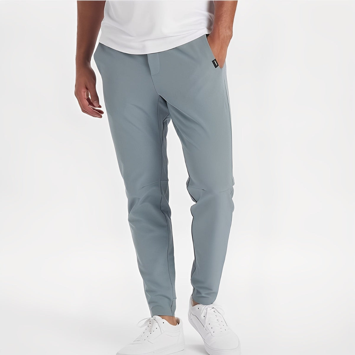 Willard - Elastic pants in slim-fit cut