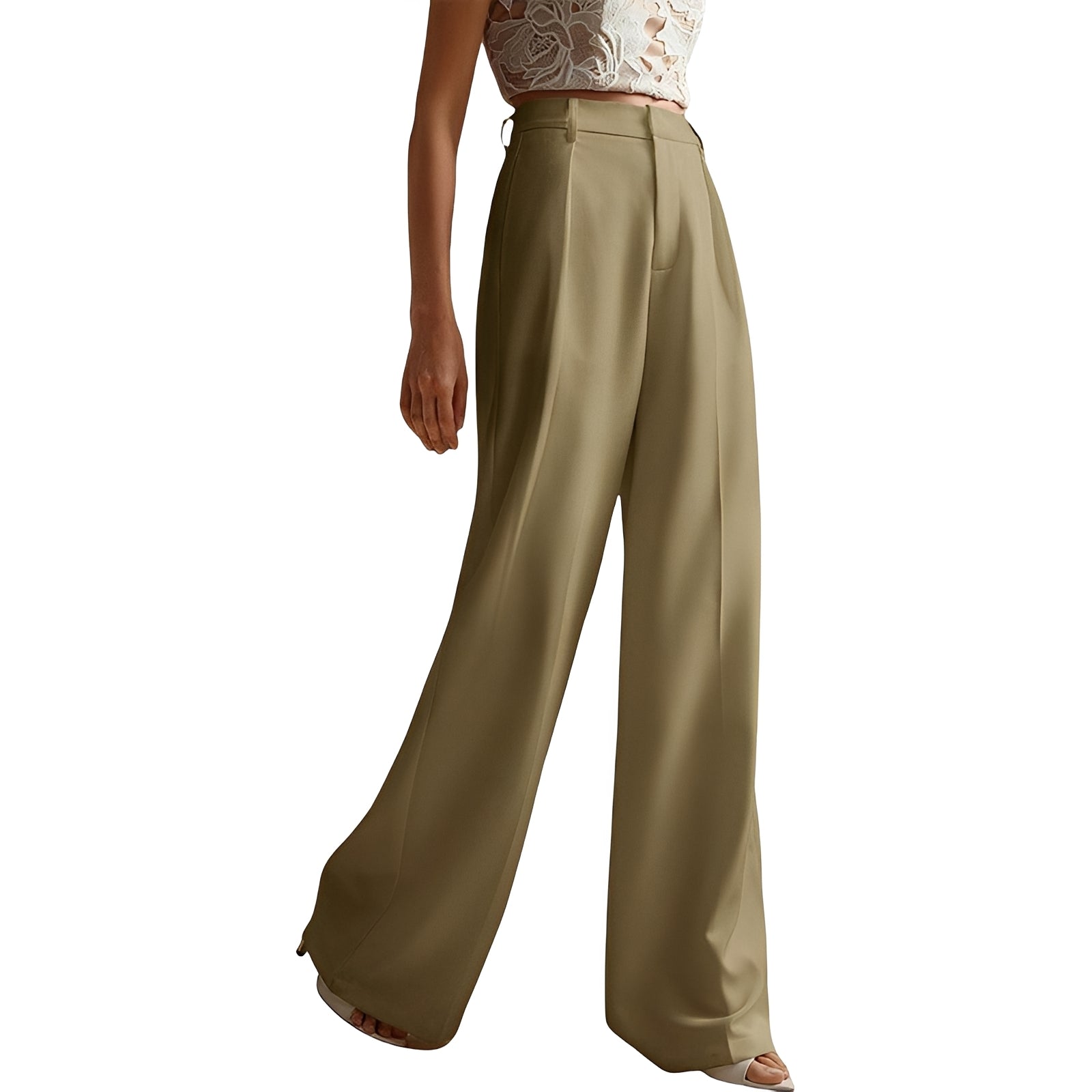 Elaida - Relaxed Wide Leg Pants