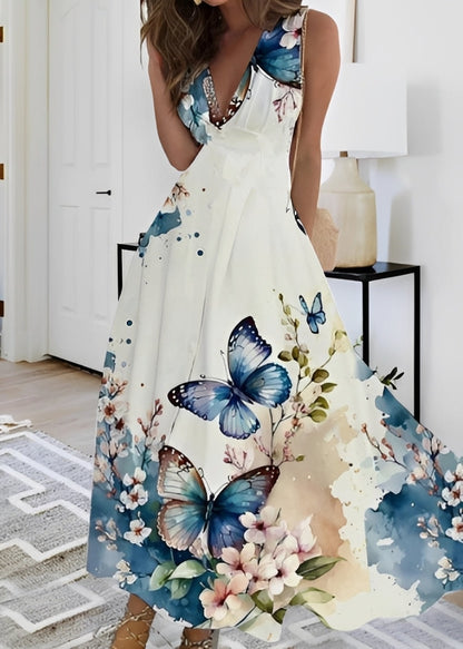 Kathryn - Stylish maxi dress with floral pattern for women