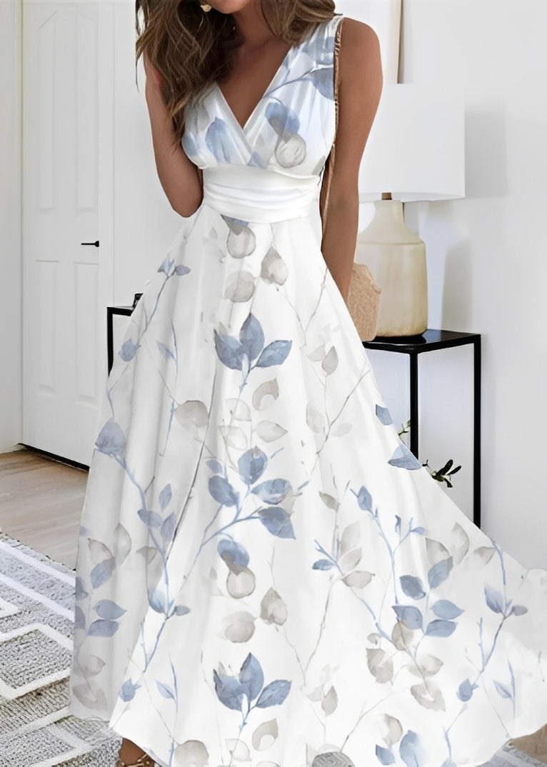 Kathryn - Stylish maxi dress with floral pattern for women