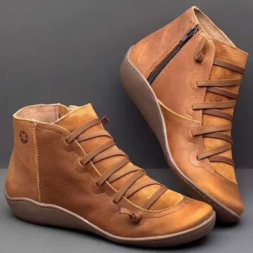 Verra – Casual Lace-Up Ankle Boots for Women