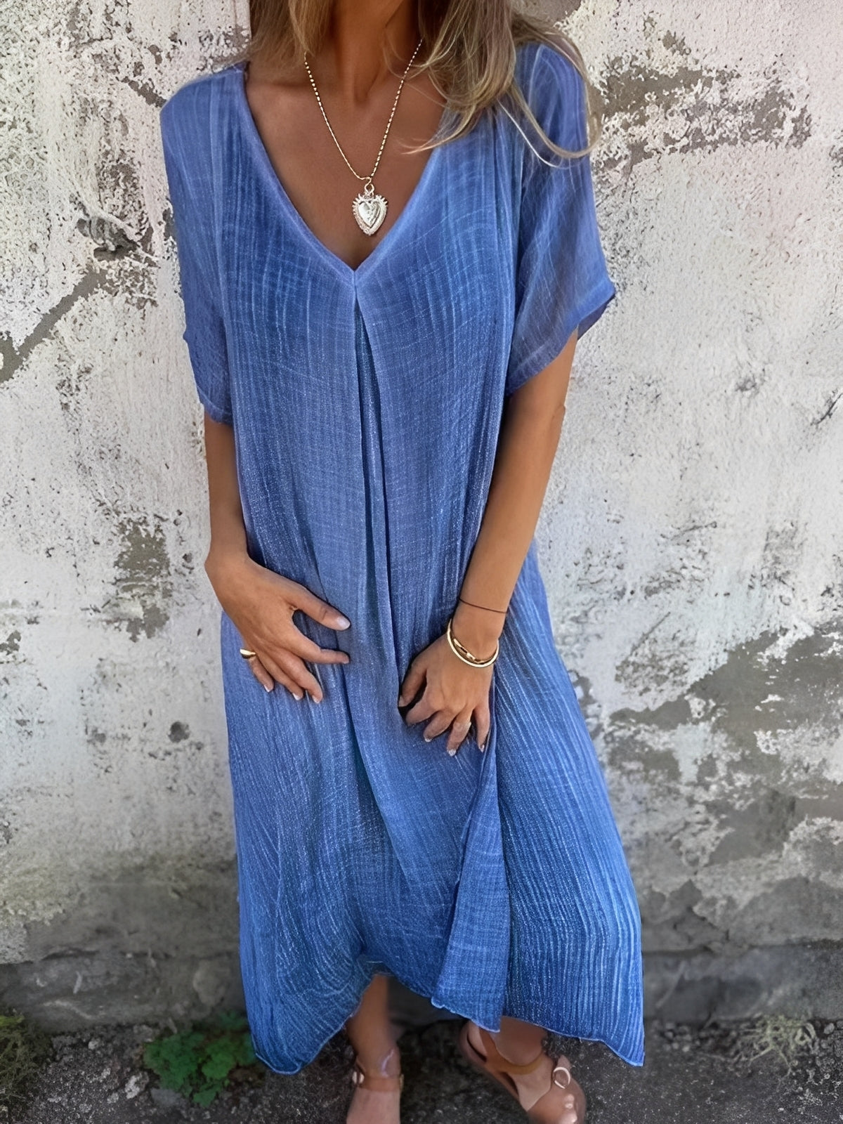 Rachel - Comfortable, loose-fitting dress for women