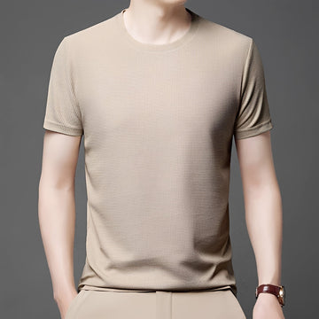 Jed - Casual Textured T-Shirt