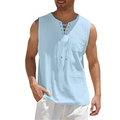 Alexia - Comfortable sleeveless tank top for men