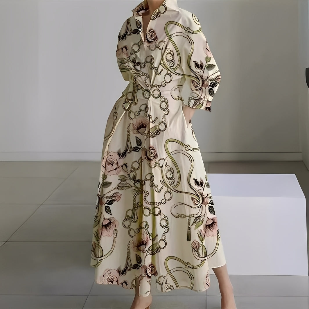 Lavina - Comfortable Loose-Fit Dress