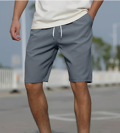 Tristan - Men's relaxed drawstring shorts