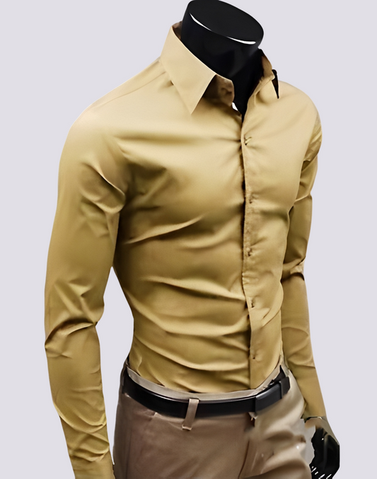 Jacob - Fashionable men's long-sleeve shirt