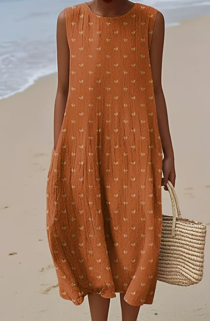 Emelia - Classic Floral Dress for Women