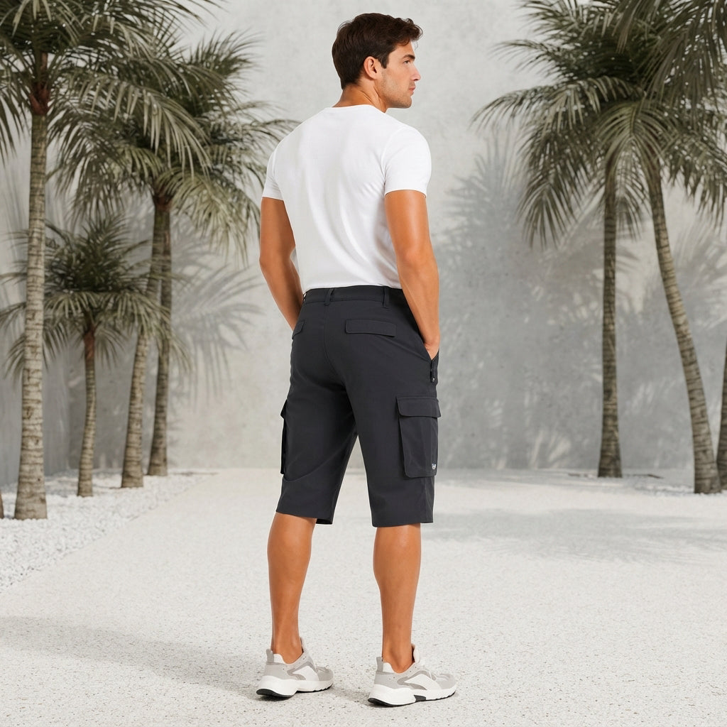 Cedrik - Stretchable Cargo Shorts