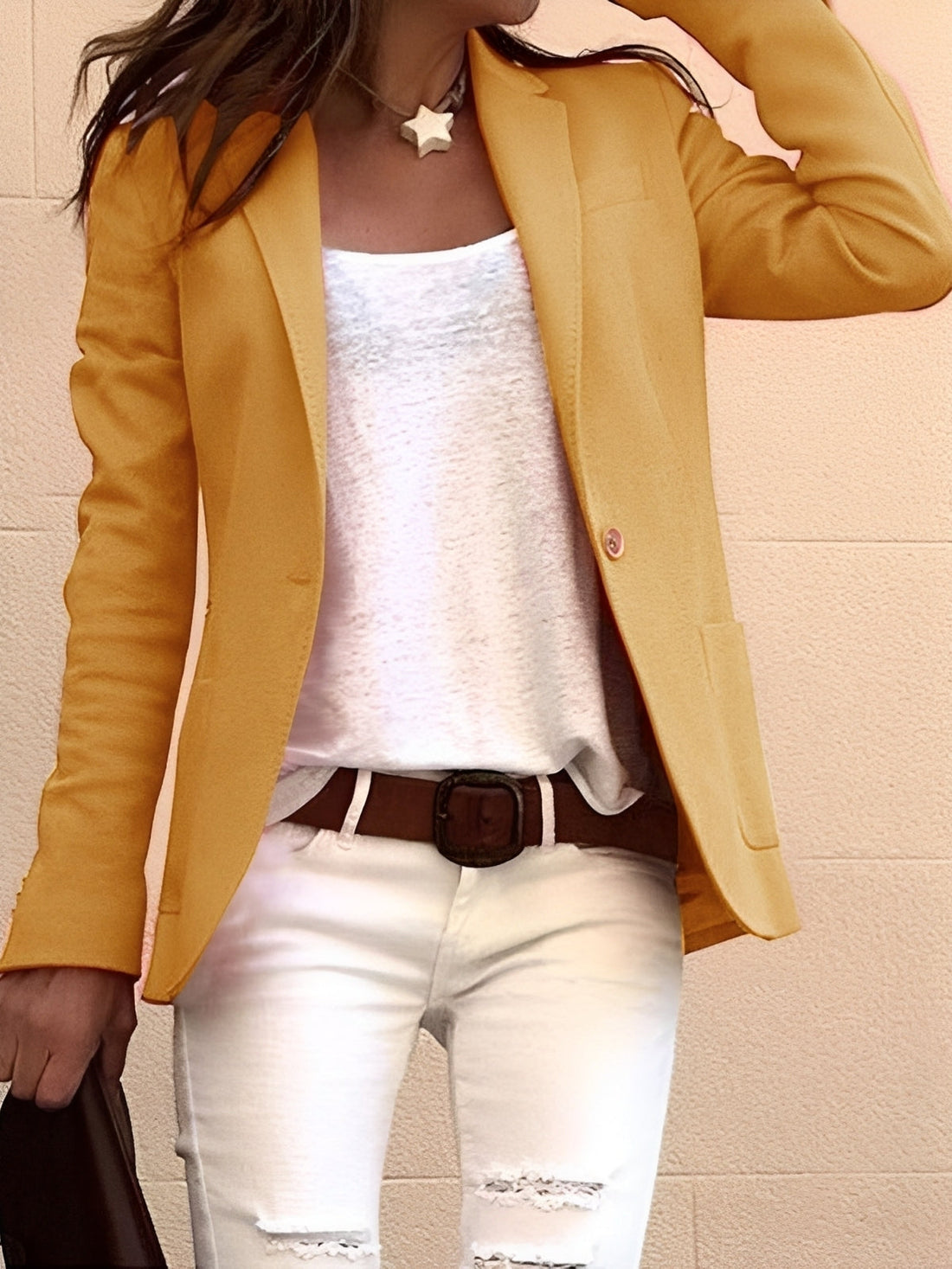 Leonie - Casual, elegant slim-fit blazer for women