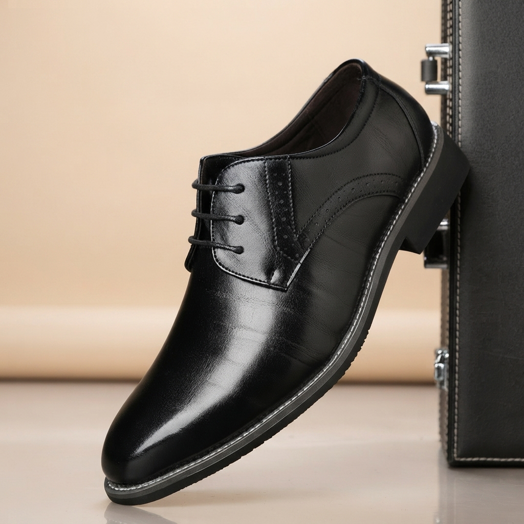 Tristan - Comfortable Formal Lace-Up Shoes