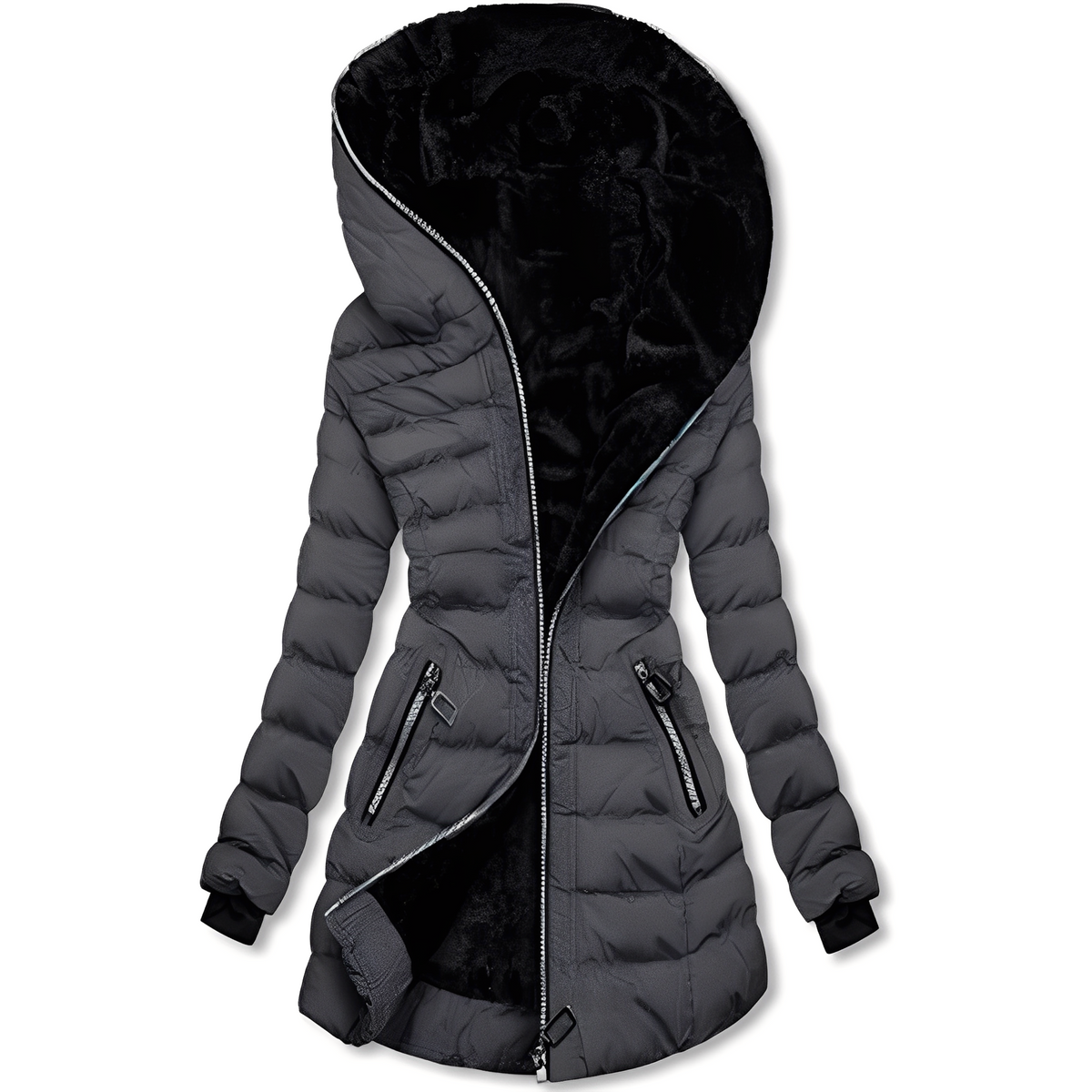 Jasmine - Contemporary hooded jacket for women