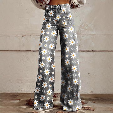 Shannon - Trendy Wide Leg Pants