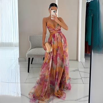 Lucinda - Stylish and Flowing Long Dress