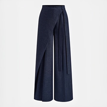 Leilani - Asymmetrical wide-leg pants